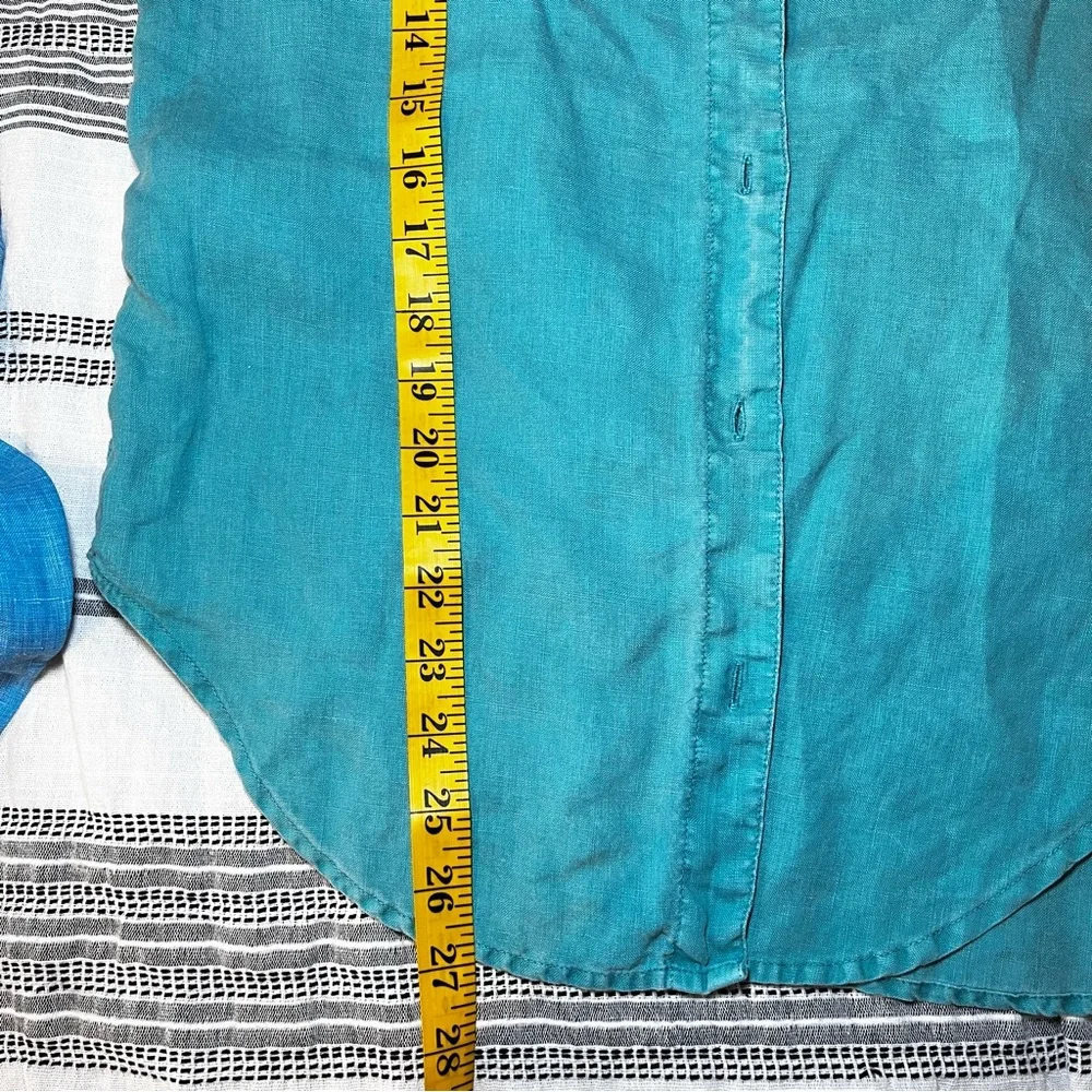 Tommy Bahama Teal and Denim Button Down Shirts - Picture 9 of 16